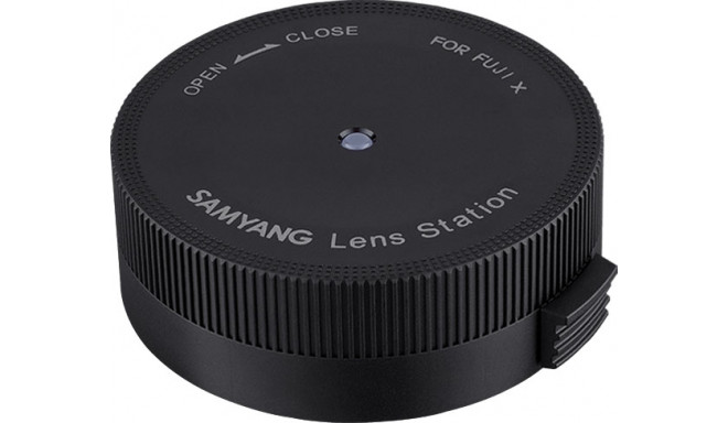 Samyang lens station for Fuji X