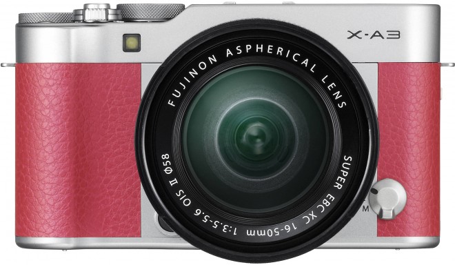 Fujifilm X-A3 + 16-50mm Kit, rozā