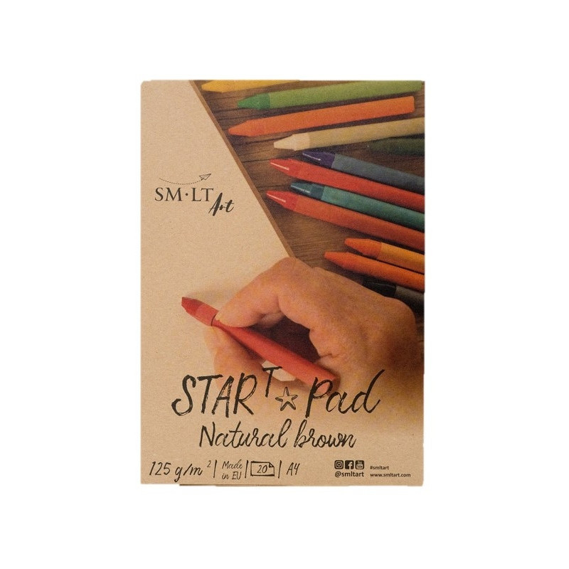 SMLT drawing block A4 125g 20 sheets Drawing pads Photopoint.lv