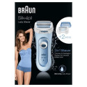 Braun Silk-épil 81653271 women&#039;&#039;s shaver 3 head(s) Trimmer Blue