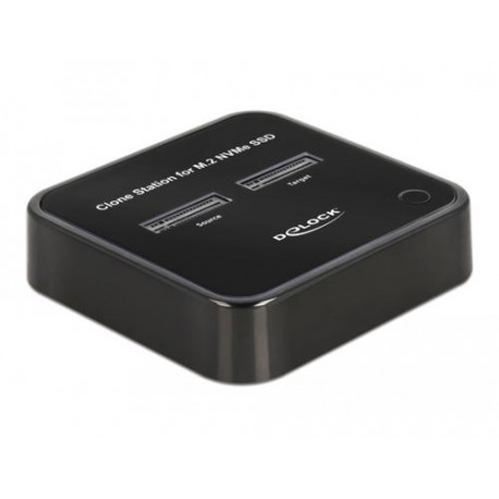 DeLOCK 64177 storage drive docking station USB 3.2 Gen 2 (3.1 Gen 2) Type-C Black