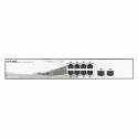 D-Link DGS-1210-08P network switch L2 Gigabit Ethernet (10/100/1000) Black, Gray Power over Ethernet