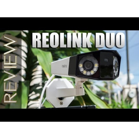 Valvekaamera Reolink Duo 2 WiFi 4K kahe objektiiviga, isiku ja sõiduki tuvastusega, W730