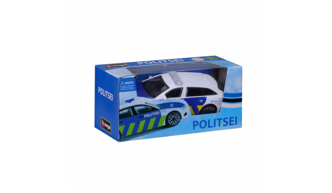 BBURAGO 1:43 automodel Audi A6 Avant Estonian Police, 18-30415EE