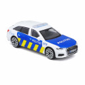 BBURAGO 1:43 automodel Audi A6 Avant Estonian Police, 18-30415EE