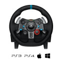 Logitech G G29 Driving Force Racing Wheel for PlayStation®5 and PlayStation®4 Black USB 2.0 Steering
