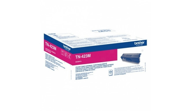 Brother TN-423 (TN423M) Toner Cartridge, Magenta