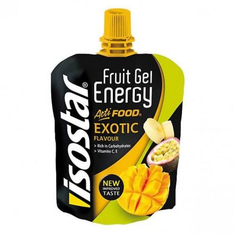 Gel Energy ActiFood Isostar 90g Exotic Fruit - Food Supplements ...