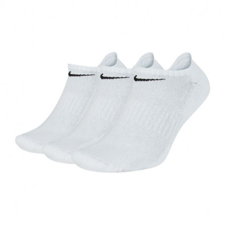 Nike Everyday Cushion No Show 3Pak M socks SX7673-100 (39 - 42)