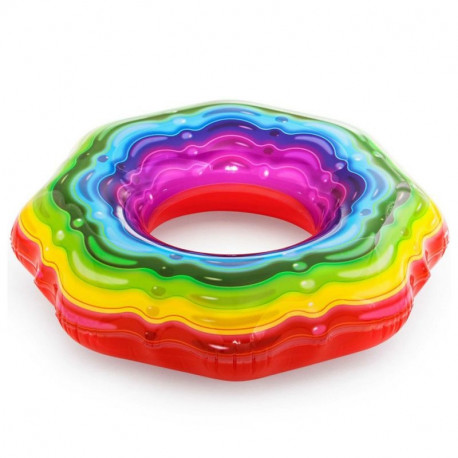 Bestway Rainbow Swimming Ring 115cm 36163 7463