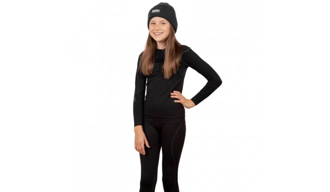 Alpinus Active Set thermal underwear black and gray Jr GT43204 (110-116)