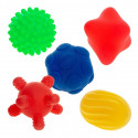 Sensory balls, shapes 5 pcs. AM Tullo colorful 420 Sensory balls, shapes 5 pcs. AM Tullo colorful 420