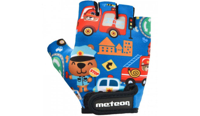 Cycling gloves Meteor Safe City Junior 26178-26179-26180 (M)