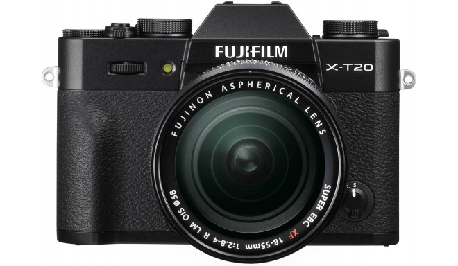 Fujifilm X-T20 + 18-55mm Kit, black