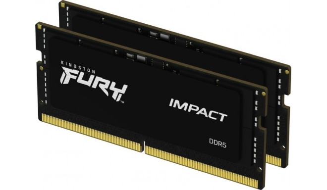 DDR5 SODIMM Fury Impact 64GB(2*32GB)/4800 CL38