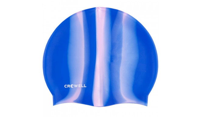 Crowell Multi-Flame-06 silicone swimming cap