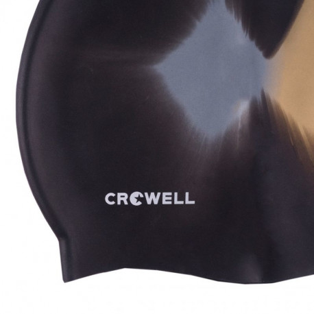 Crowell Multi-Flame-08 Silicone Swimming Cap