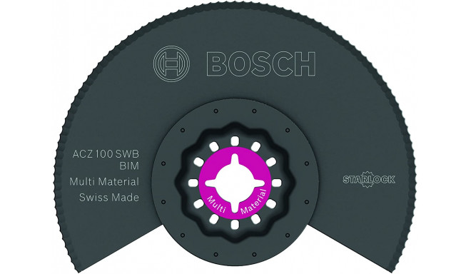Bosch BIM segment serrated knife ACZ 100 SWB, saw blade