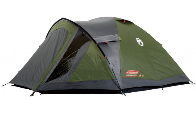 Coleman 4-person dome tent Darwin 4 Plus (dark green, with tunnel stem)