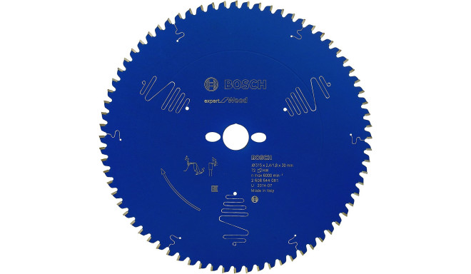 Bosch circular saw blade Expert for Wood, ? 315mm, 72T