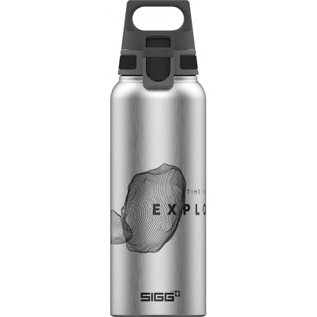 SIGG drinking bottle WMB ONE Pathfinder Alu 1.0 liter (aluminium)