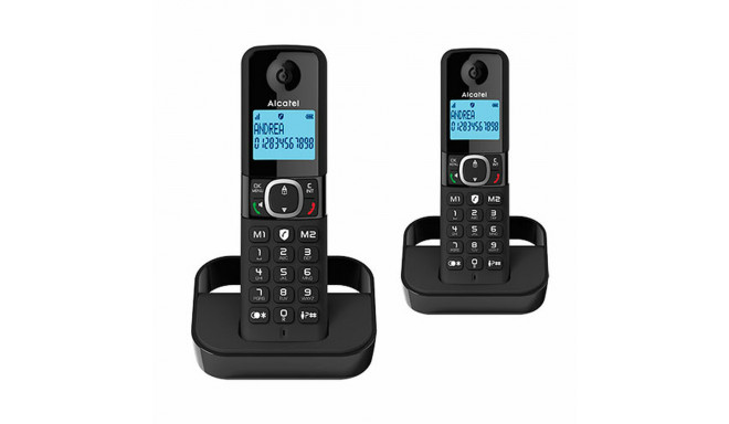 Беспроводный телефон Alcatel F860 DUO Чёрный
