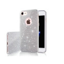 TelForceOne kaitseümbris Glitter 3in1 iPhone XR, hõbedane