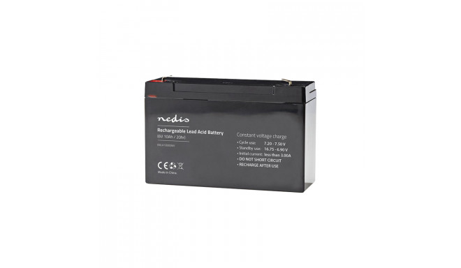 Nedis Lead-Acid Battery 6V 10Ah
