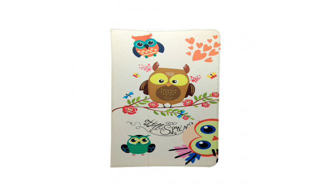 Universal case Owls Family for tablet 9-10”