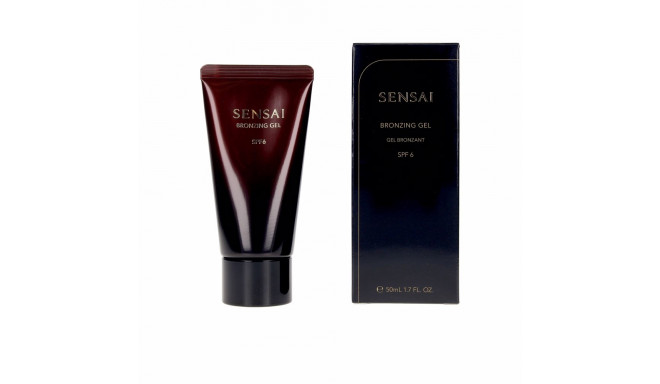 SENSAI SILKY BRONZE base de maquillaje en gel SPF6 #BG61-soft bronze 50 ml