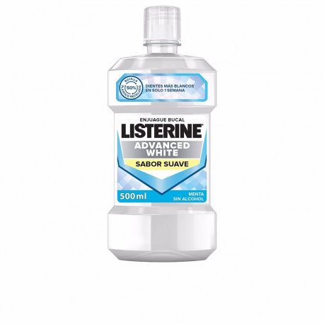 LISTERINE BLANQUEADOR AVANZADO enjuague bucal 500 ml