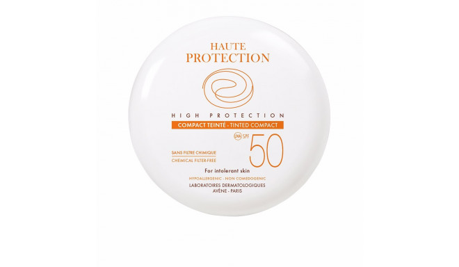 AVÈNE SOLAIRE COMPACTO con color alta protección SPF50 #arena 10 gr