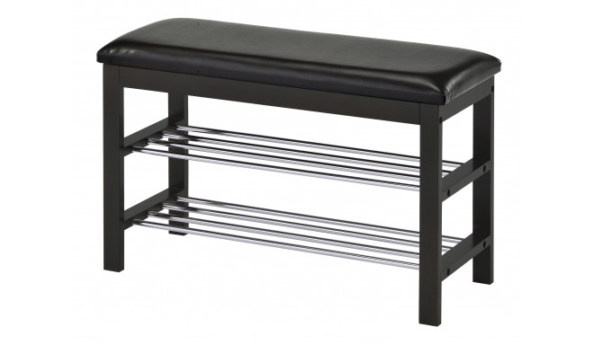 Stool - shoe rack Morgan Plus black