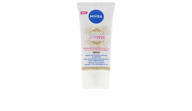Pigmendilaikude vastane kätekreem Nivea Luminous 630º Spf 15 (50 ml)
