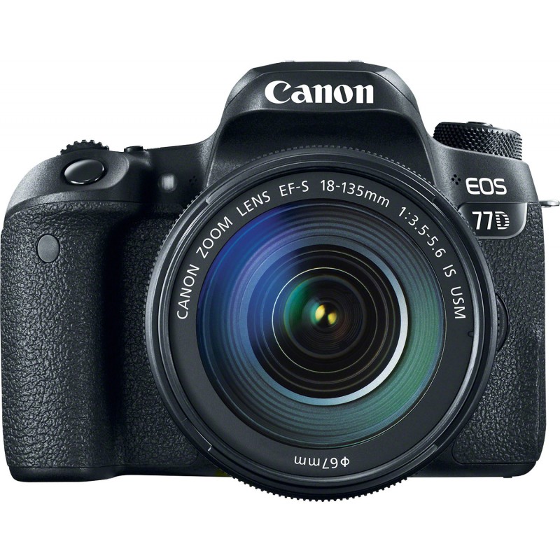 Canon EOS 77D + 18-135mm IS USM Kit