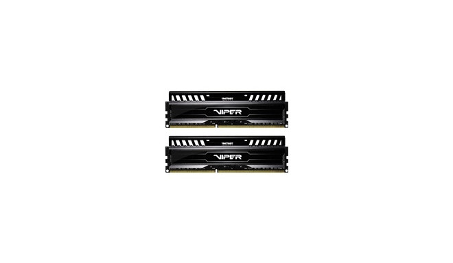 PATRIOT 16GB 2x8GB komplekt DDR3 1866MHz kahekanaliline XMP must MAMBA