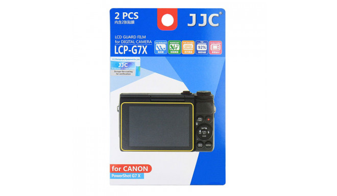 JJC LCP G7X LCD Cover voor Canon G7X