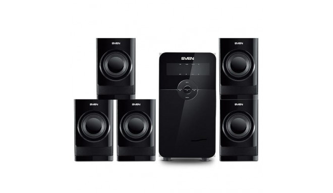 SVEN HT-200 speaker set 80 W Black 5.1 channels