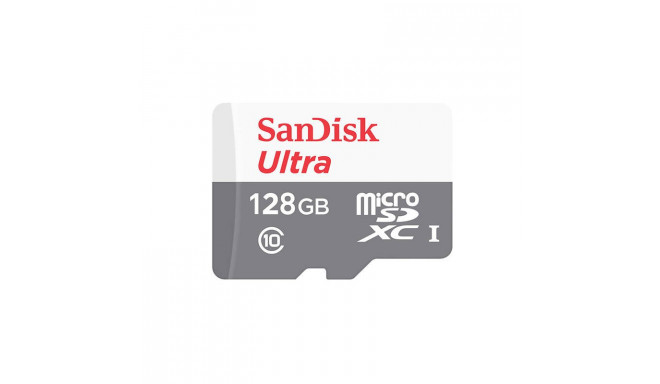 Memory card SanDisk Ultra Android microSDXC 128GB 100MB|s Class 10 UHS-I (SDSQUNR-128G-GN6MN)