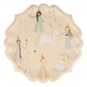 Plates Princess Large