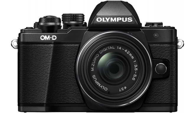 Olympus OM-D E-M10 Mark II + 14-42 мм II R Kit, черный