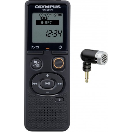 Olympus diktofon VN-541PC + mikrofon, must