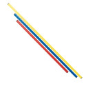 Plastic gimnastic stick TREMBLAY 120cm D 25 red