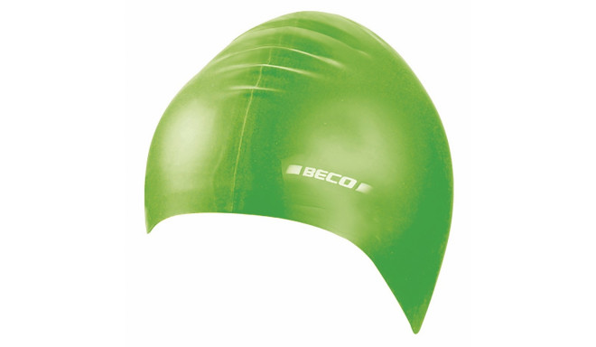 BECO Silicone swimming cap 7390  88 olive/light for adult