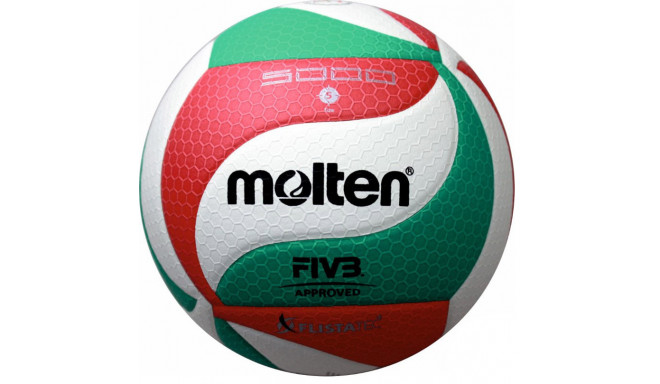 Volleyball ball for competition MOLTEN V5M5000-X FIVB FLISTATEC , synth. leather size 5