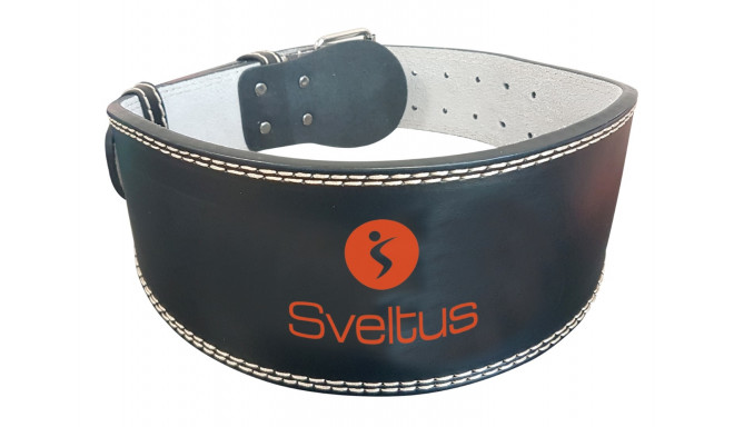 Кожаный пояс для тяжелой атлетики SVELTUS 9401 105см