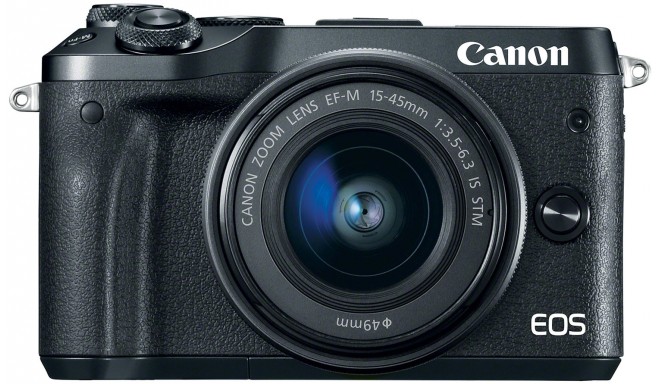 Canon EOS M6 + EF-M 15-45mm IS STM Kit, must