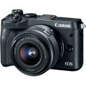 Canon EOS M6 + EF-M 15-45mm IS STM Kit, black