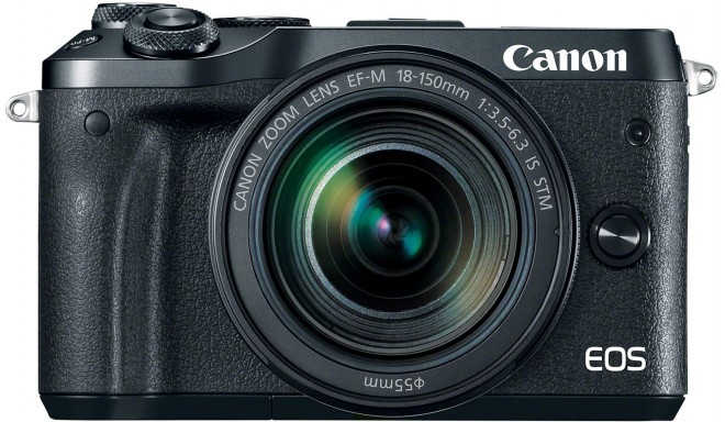 Canon EOS M6 + EF-M 18-150 мм  S STM Kit, черный