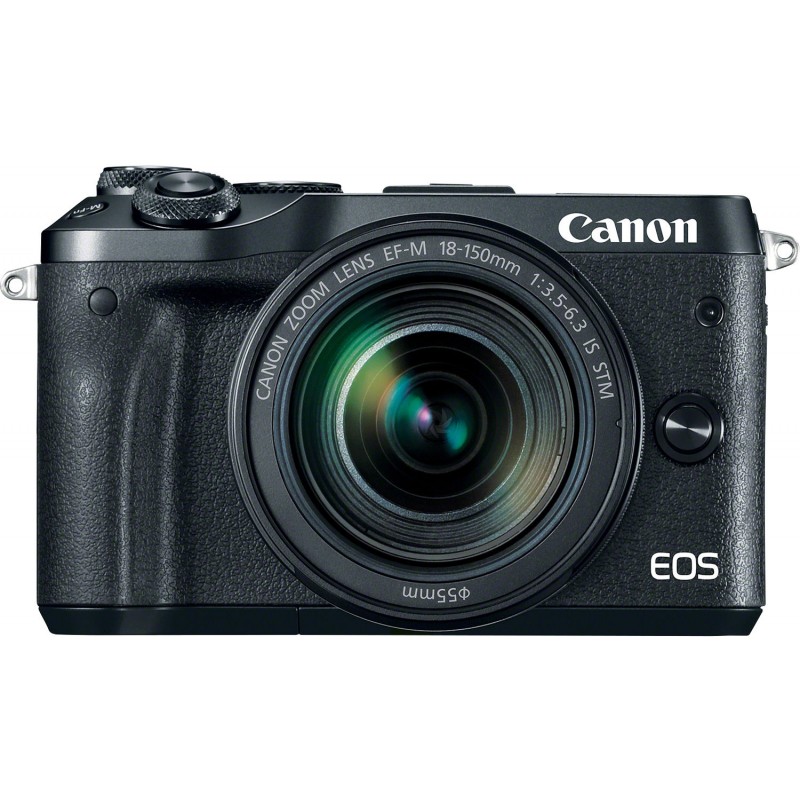 Canon EOS M6 + EF-M 18-150 мм  S STM Kit, черный